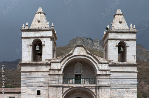 Chivay Peru. Church. © A