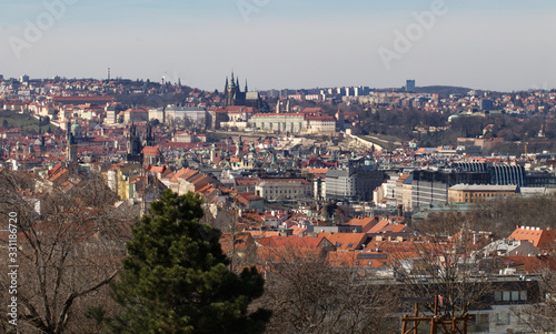 Prague center view close up