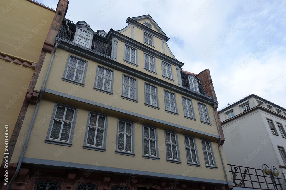 Fototapeta premium Goethehaus in Frankfurt