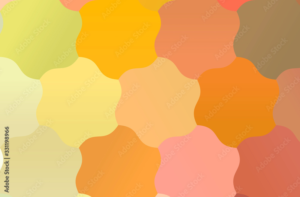 Orange and red abstract vector background. Simple pattern.