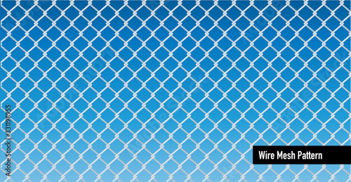 Wire mesh pattern