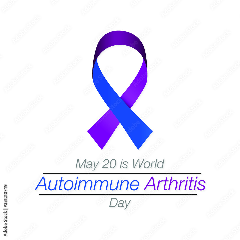 Vector illustration on the theme of World Autoimmune Arthritis day observed on May 20th every year. Vector illustration on the theme of World Autoimmune Arthritis day observed on May 20th every year.
