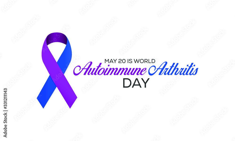 Vector illustration on the theme of World Autoimmune Arthritis day observed on May 20th every year. Vector illustration on the theme of World Autoimmune Arthritis day observed on May 20th every year.