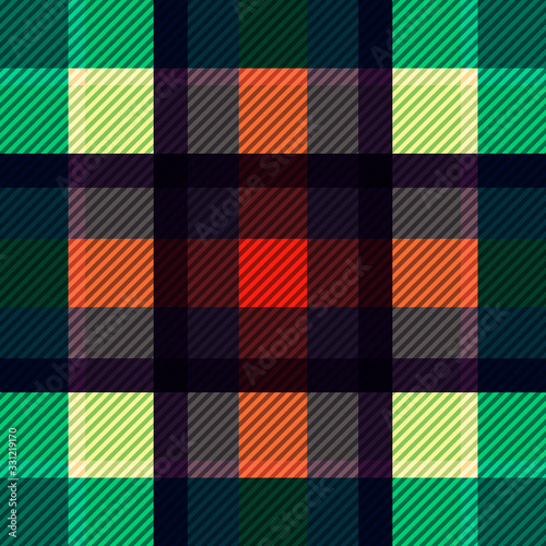 Tartan fabric texture