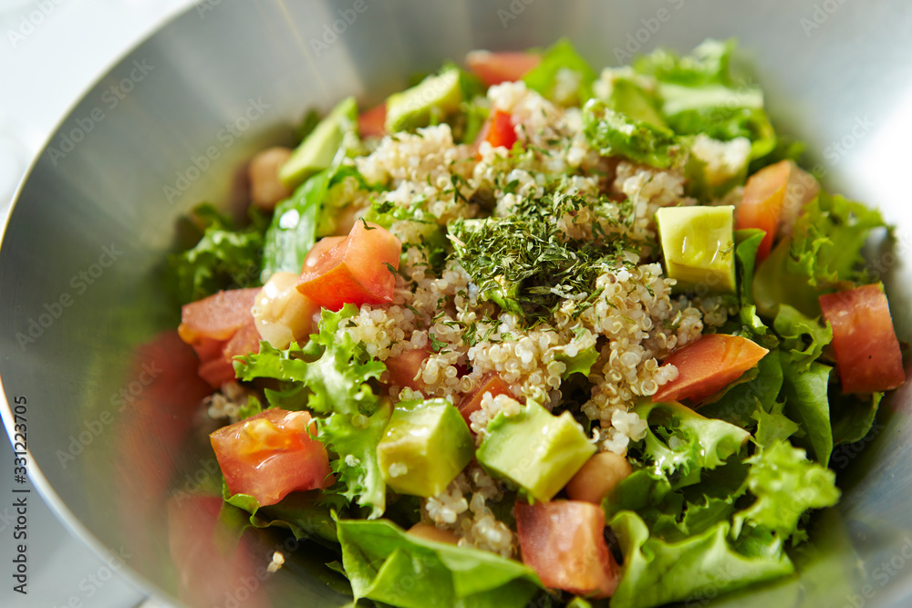 Quinoa, avocado and tomato salad Quinoa, avocado and tomato salad