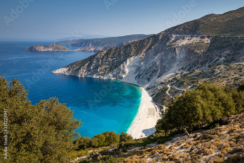 Myrtos beach at Kefalonia © rebius