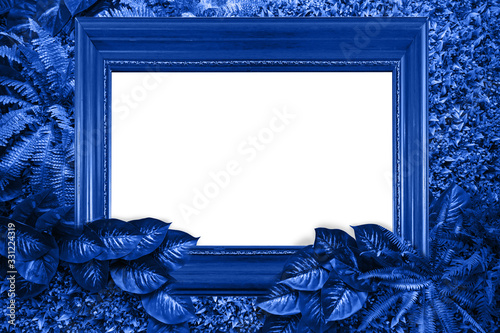 Classic blue color backgrou...