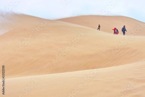 singing dune  Altyn-Emel Nature Park  Kazakhstan