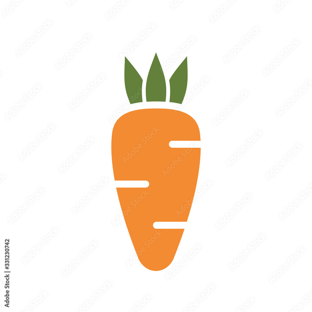 Carrot icon, vegetable vector design templates Carrot icon, vegetable vector design templates