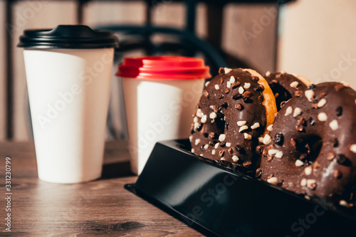 breakfast at the coffee shop