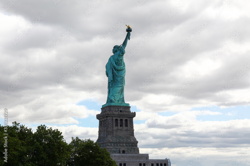 Be side Landmark the Statue of liberty is most famous in New York ,USA.