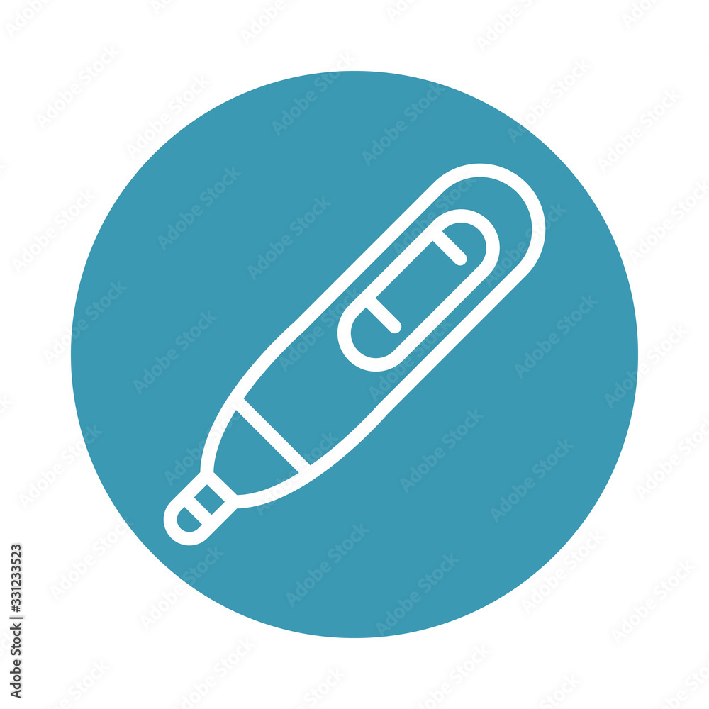 virus covid 19 pandemic electronic thermometer tool block line style icon virus covid 19 pandemic electronic thermometer tool block line style icon