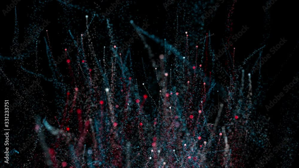 Dynamic Flying Particles is looped 