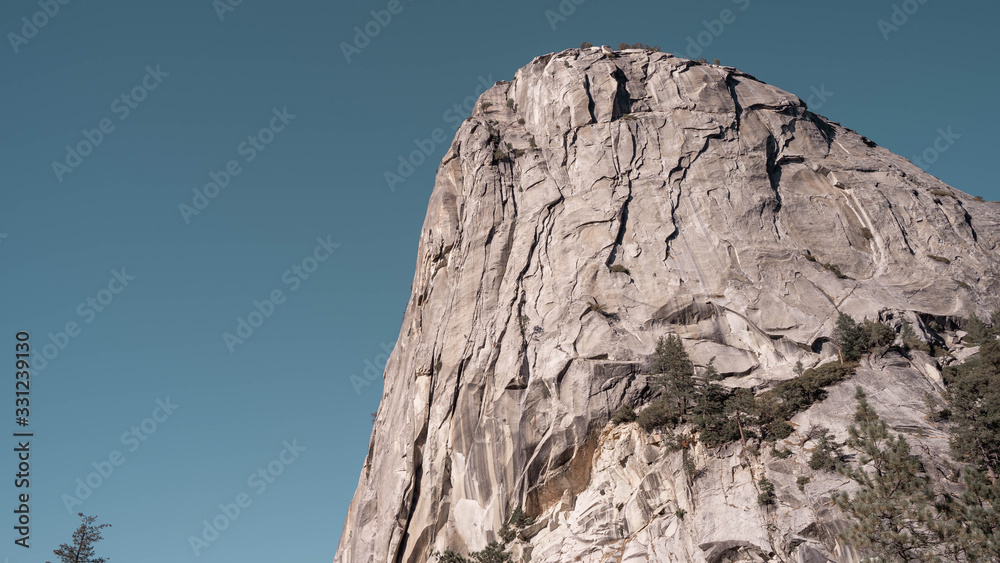 montaña montagna en yosemite pico rocoso granito textura