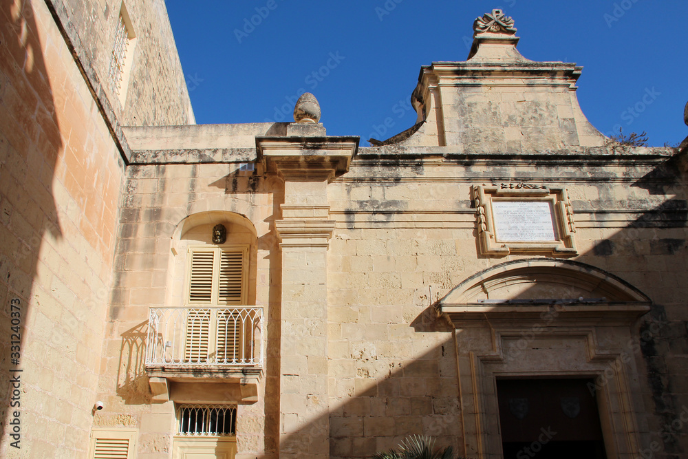 ste agatha chapel in mdina (malta) 