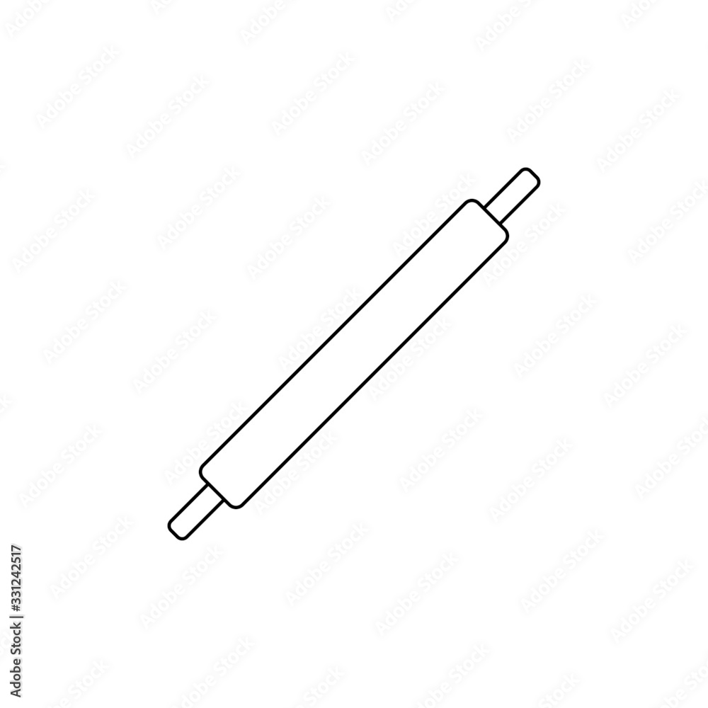 Deckle line icon, outline vector sign linear Deckle line icon, outline vector sign linear