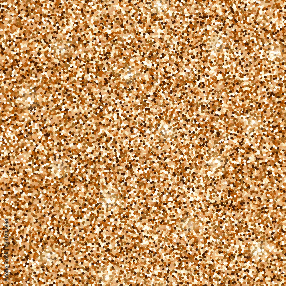 Vetor de bronze glitter textureBronze glitter texture. Dark golden
