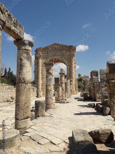 Roman ruins in Tyre (Lebanon)