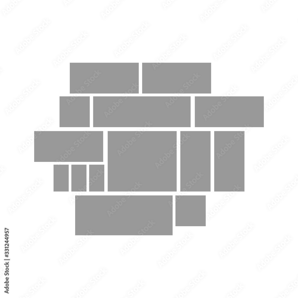 Vector frame for photos and pictures, photo collage, photo puzzle. Templates collage frames for photo or illustration. Vector frame for photos and pictures, photo collage, photo puzzle. Templates collage frames for photo or illustration.