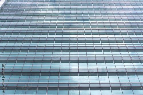 low angle view of skyscrapers in Taipei, Taiwan