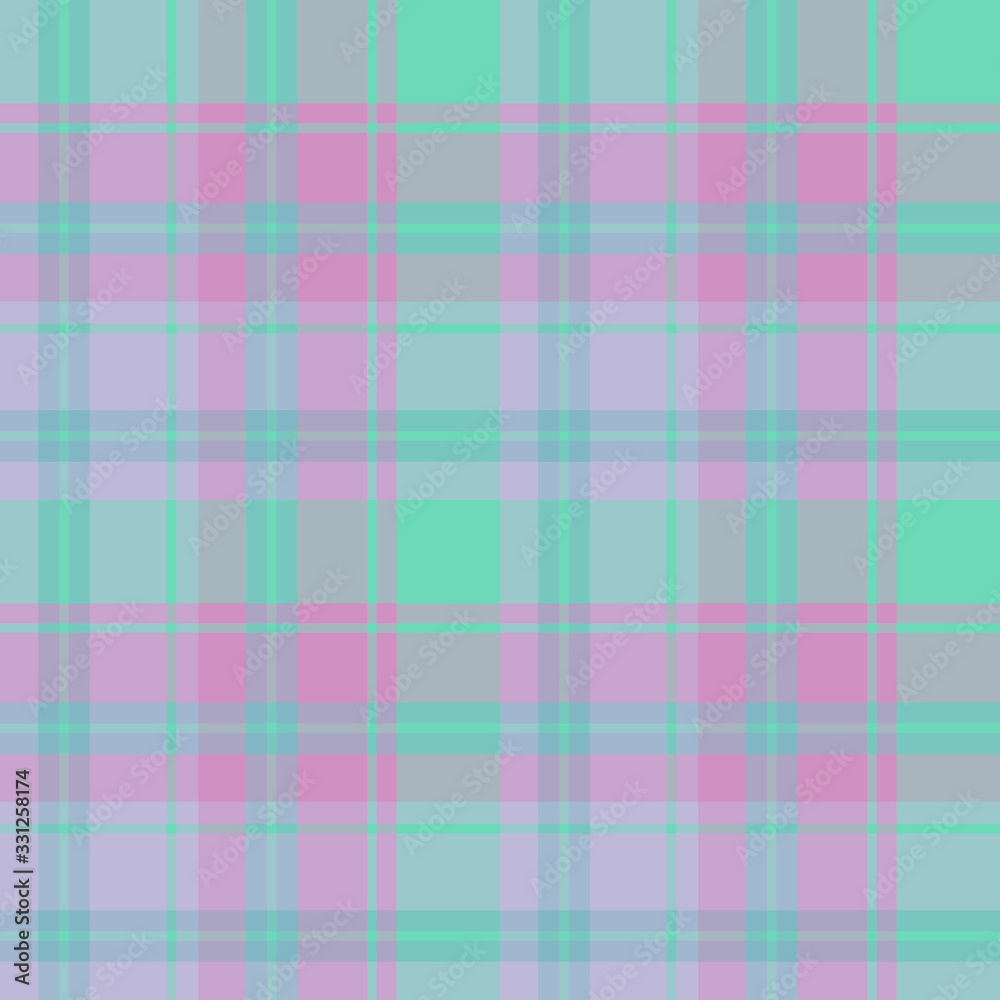 Seamless pattern in great lilac and mint green colors for plaid, fabric, textile, clothes, tablecloth and other things. Vector image. Seamless pattern in great lilac and mint green colors for plaid, fabric, textile, clothes, tablecloth and other things. Vector image.