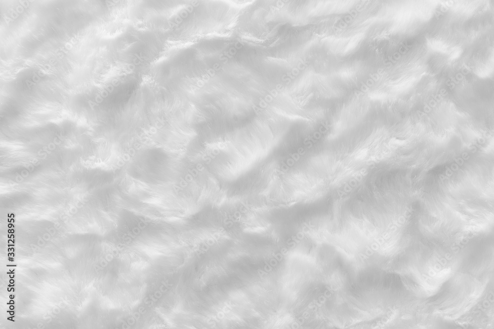 White real wool with a white top texture background, light natural sheep wool, white seamless cotton, fluffy fur texture for designers, close-up white wool rug White real wool with a white top texture background, light natural sheep wool, white seamless cotton, fluffy fur texture for designers, close-up white wool rug