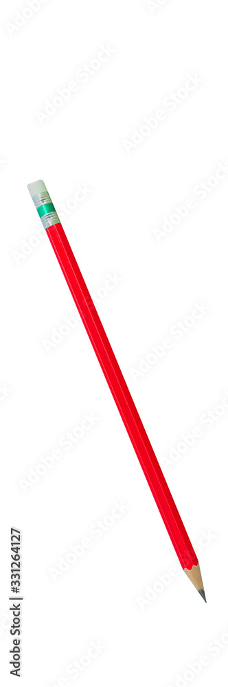 Pencil with Copy Space Isolated on a White Background. Pencil with Copy Space Isolated on a White Background.