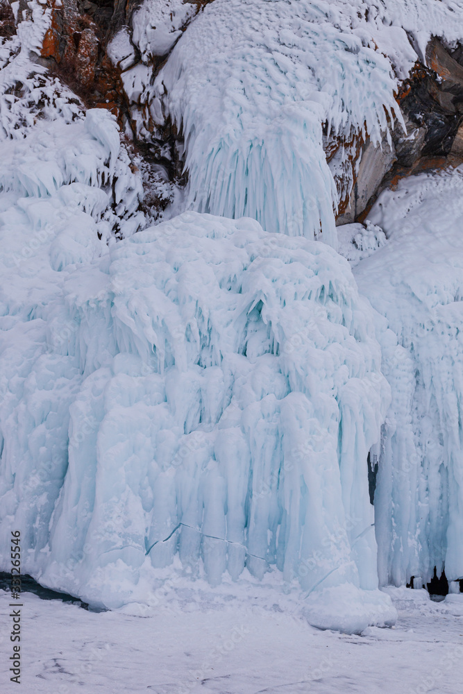 The natural scenery of Lake Baikal, Russia. The natural scenery of Lake Baikal, Russia.