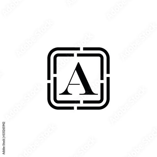 Free Download AA A letter logo design - GFXLoad