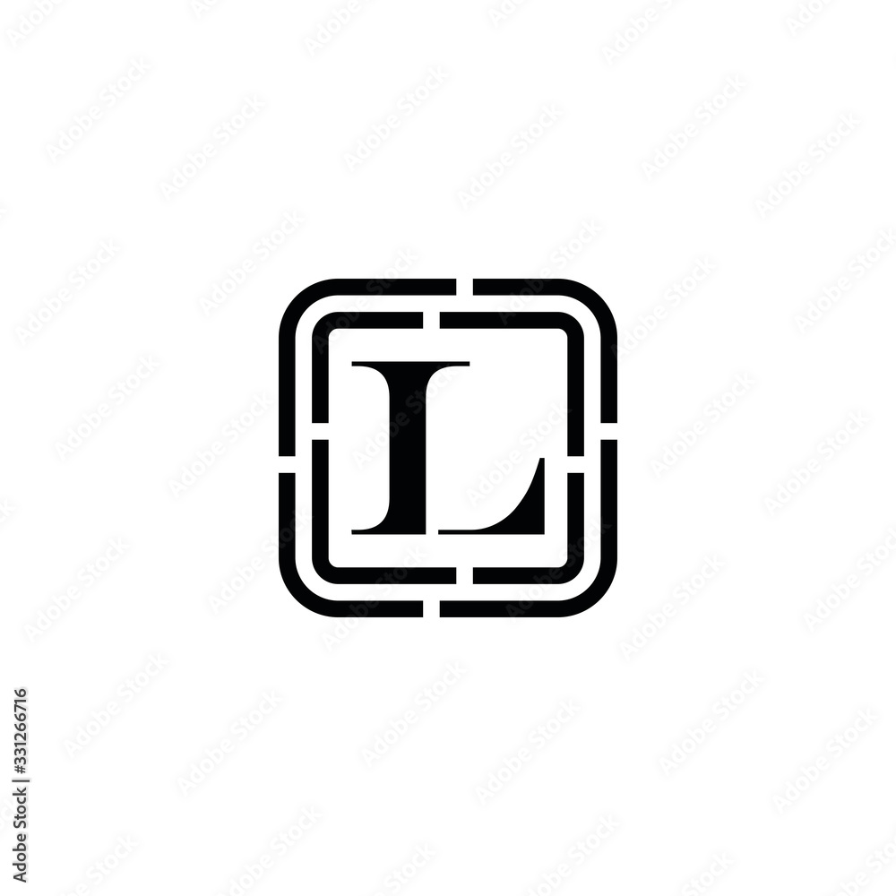 LL L letter logo design LL L letter logo design