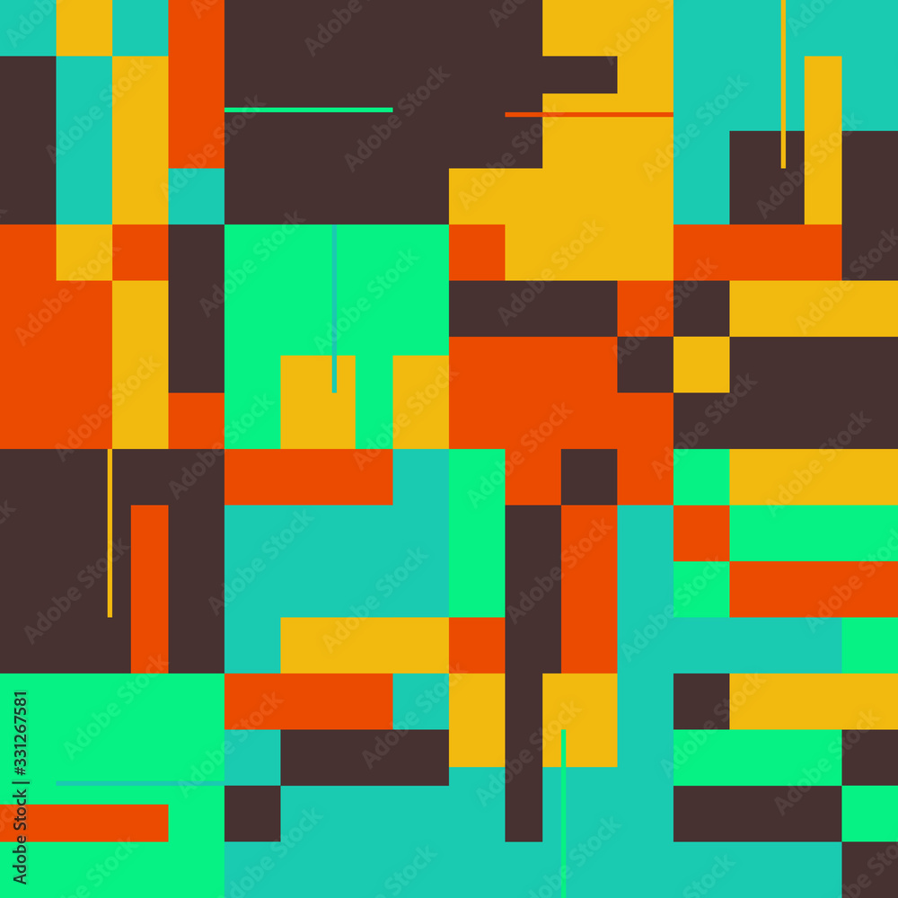 Repetitive Abstract Vector Pattern Design Repetitive Abstract Vector Pattern Design