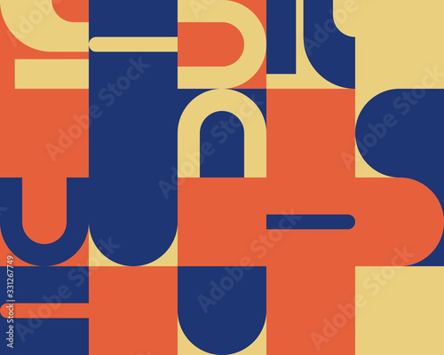 Neo Modernism Artwork Pattern Design