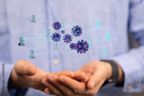 Virus Covid 19-NCP. nCoV de...