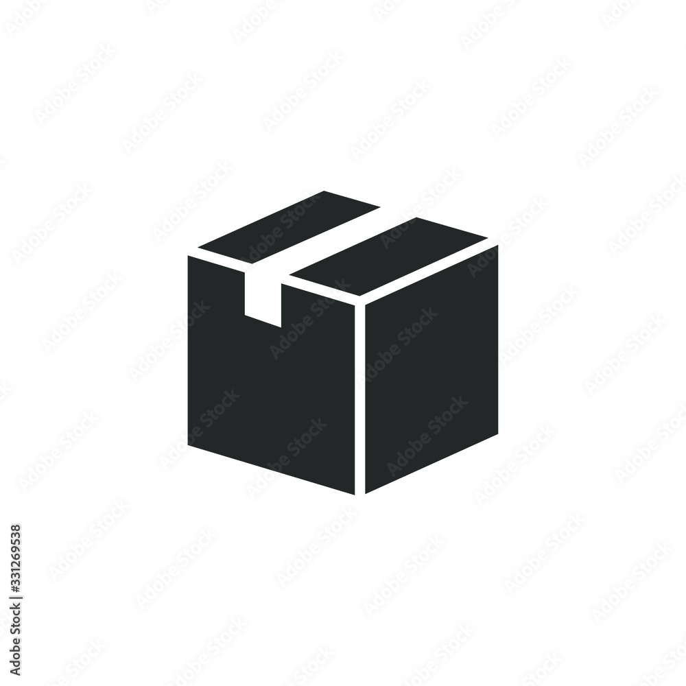 packaging cardboard box icon template color editable. box symbol vector sign isolated on white background illustration for graphic and web design. packaging cardboard box icon template color editable. box symbol vector sign isolated on white background illustration for graphic and web design.
