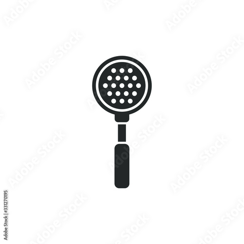 colander icon template color editable. colander symbol vector sign isolated on white background illustration for graphic and web design.