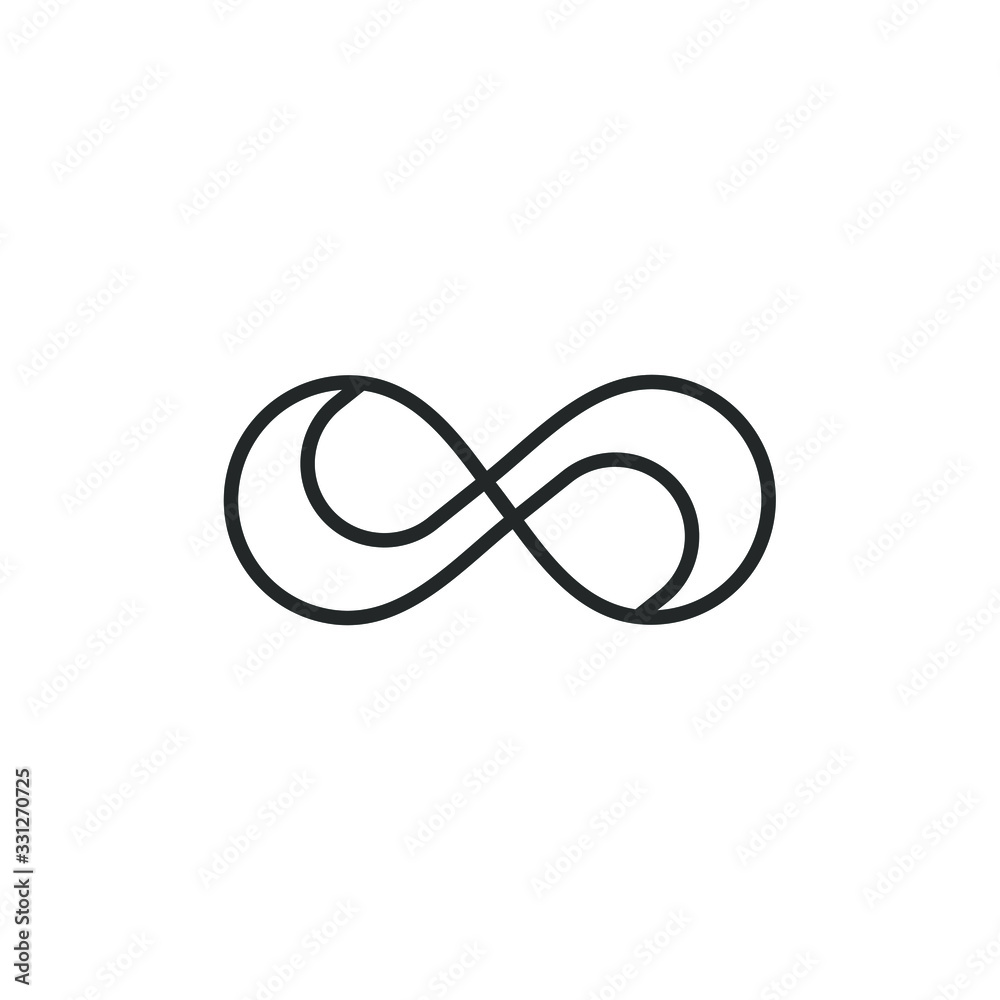 infinity loop chain icon template color editable. infinity symbol vector sign isolated on white background illustration for graphic and web design. infinity loop chain icon template color editable. infinity symbol vector sign isolated on white background illustration for graphic and web design.