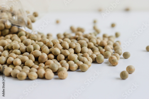 Dry peas, Sodium Carbonate, Sodium Bicarbonate and Acid Sodium tabletspyrophosphate