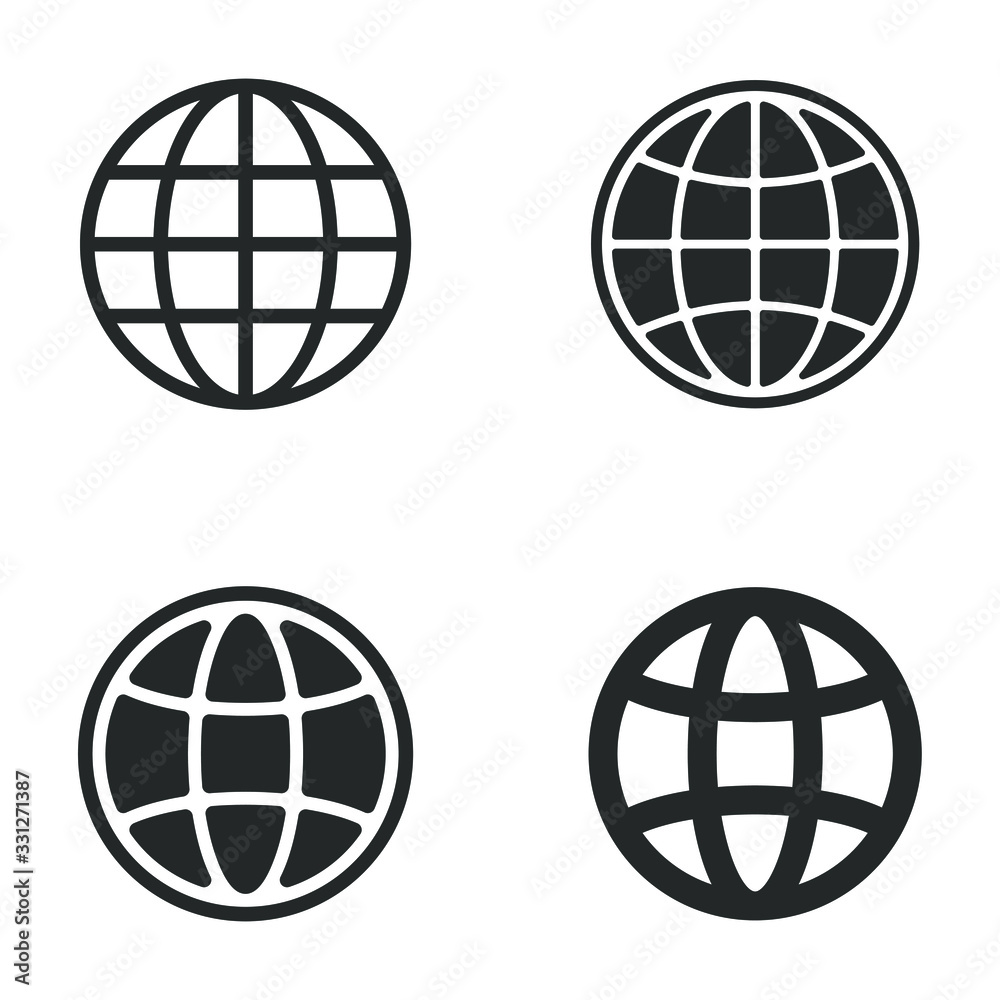 Go to web icon template color editable. website symbol vector sign isolated on white background illustration for graphic and web design.