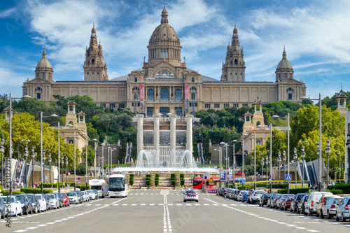 National Palace of Catalonia in Barcelona, Spain