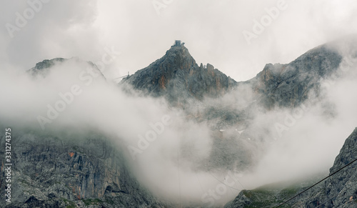 Europe Austria Tirol Dachstein glacier Central alps 3000 meters high photo