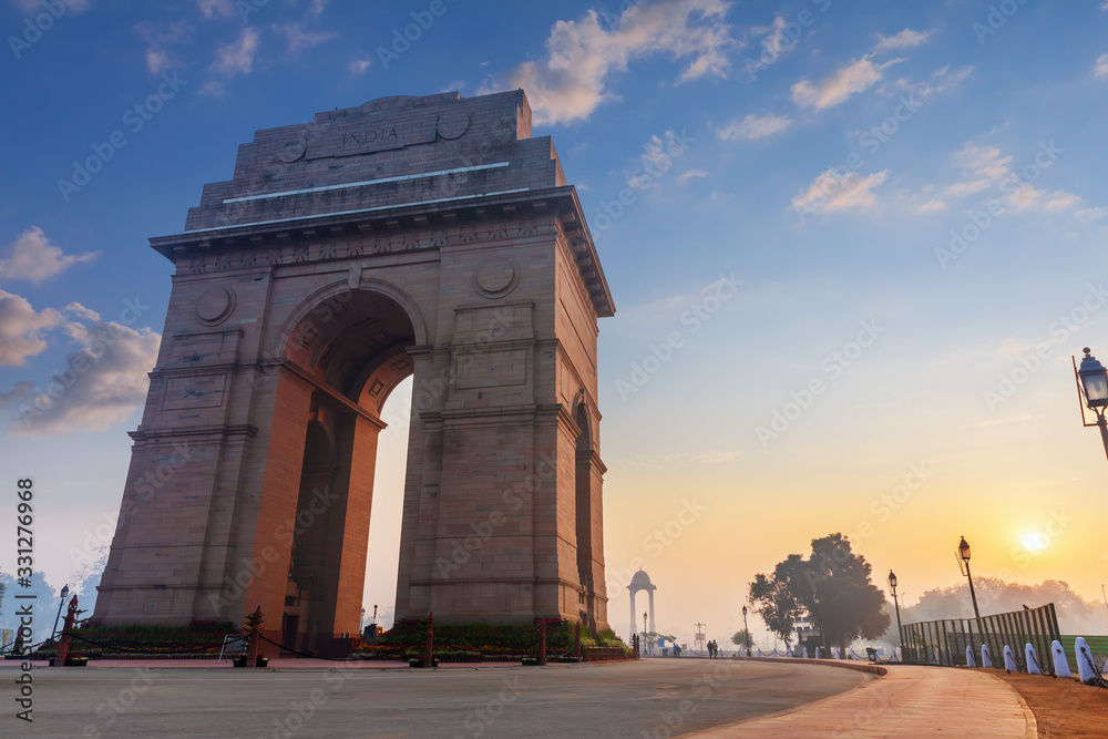India Gate, wonderful place of interest in New Delhi