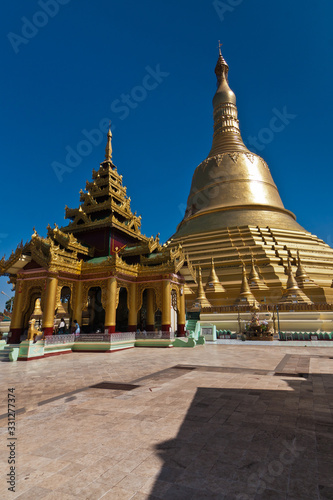 Shwemawdaw Pagoda, the tallest Buddhist stupa in Myanmar