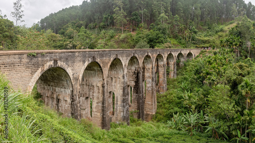 The Nine Arch Bridge also called the Bridge in the Sky.It is a viaduct bridge and one of the best colonial-era railway construction in Sri Lanka.