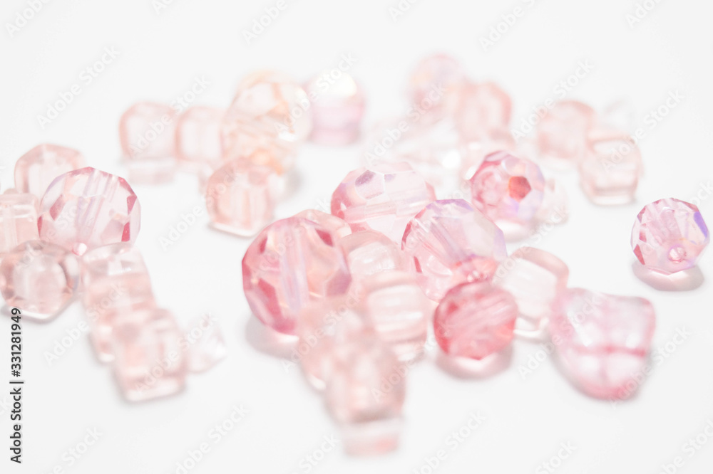pink beads pink beads