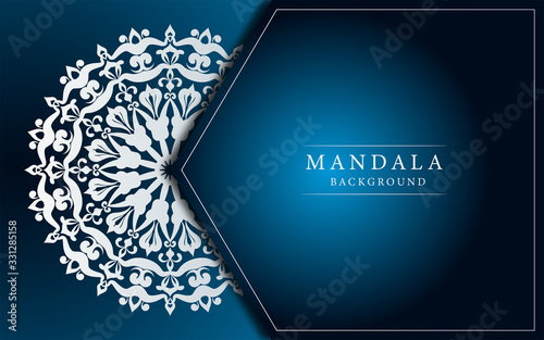 Creative luxury decorative mandala background