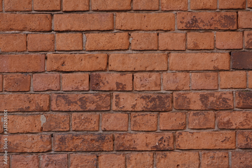 brick wall background close brick wall background close