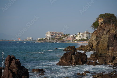  Una vista de la bahía en Puerto Vallarta. photo