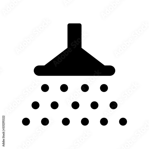 shower icon design vector template
