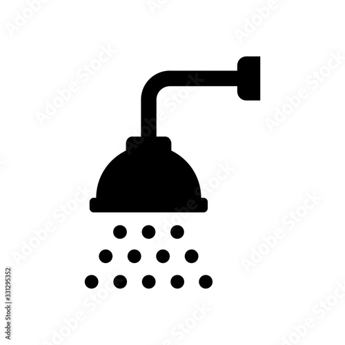 shower icon design vector template