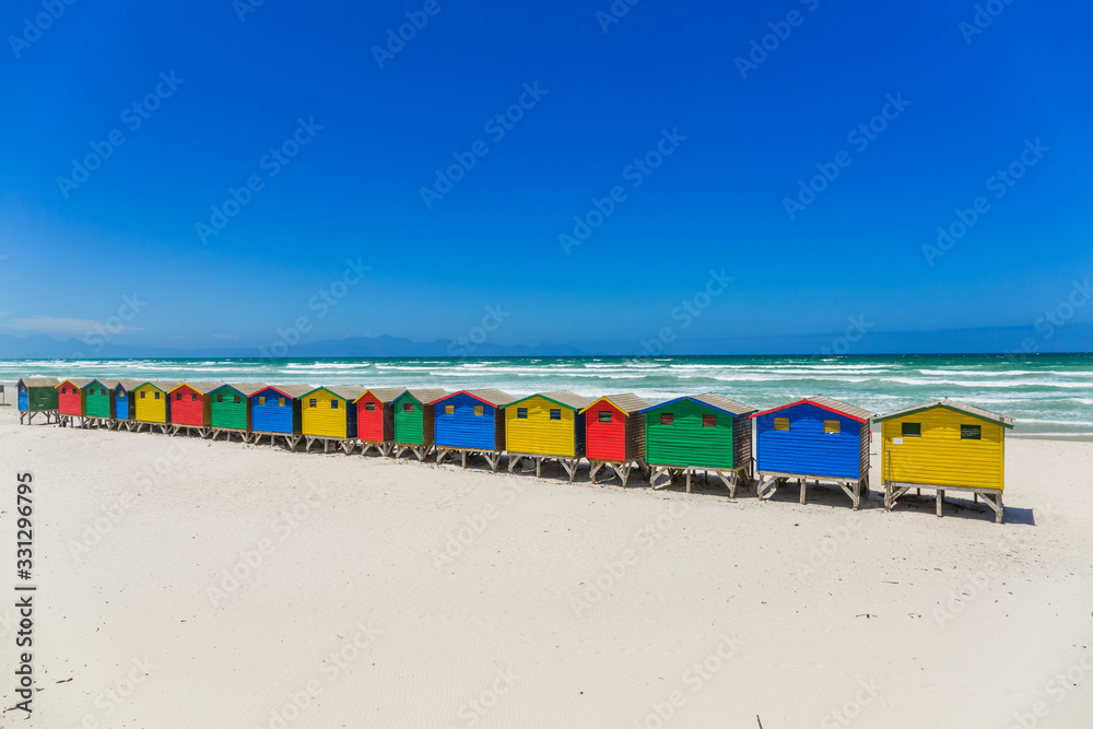 Muizenberg Beach houses